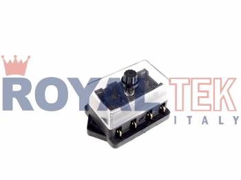 FUSIBLERA ROYALTEK 4 VIAS UNIVERSAL (FUSIBLE FICHA) ---
